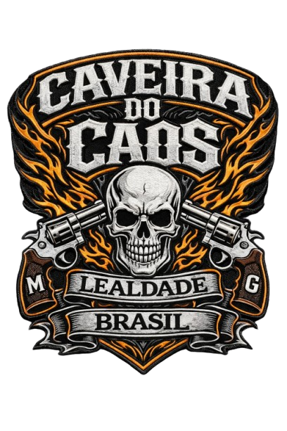Moto Grupo Caveira do Caos